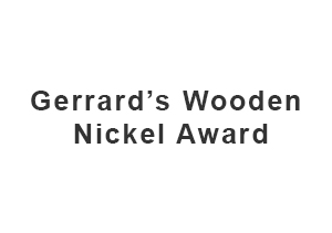 Errard's Woode Nickel Award